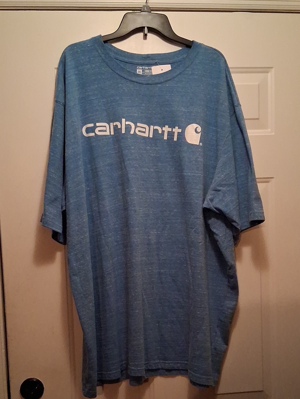Carhartt Heather Blue Short Sleeve Tee